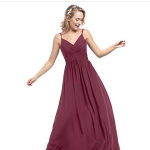 Azazie Blake Bridesmaid Dress Mulberry size 12